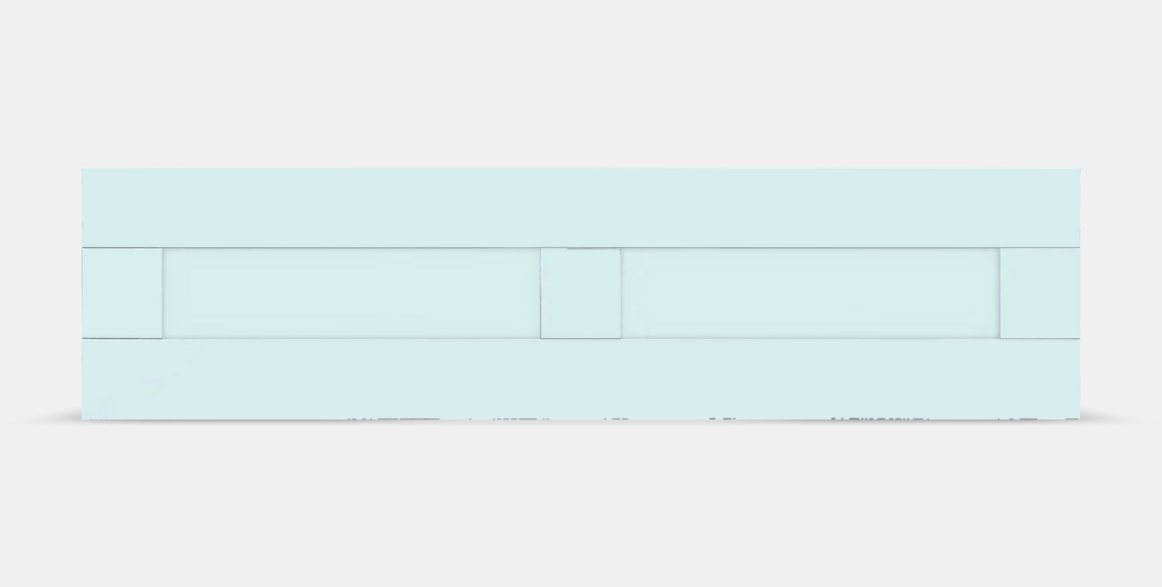 BRIMNES Bed frame with storage 6 2 Low-poly 3D model_11