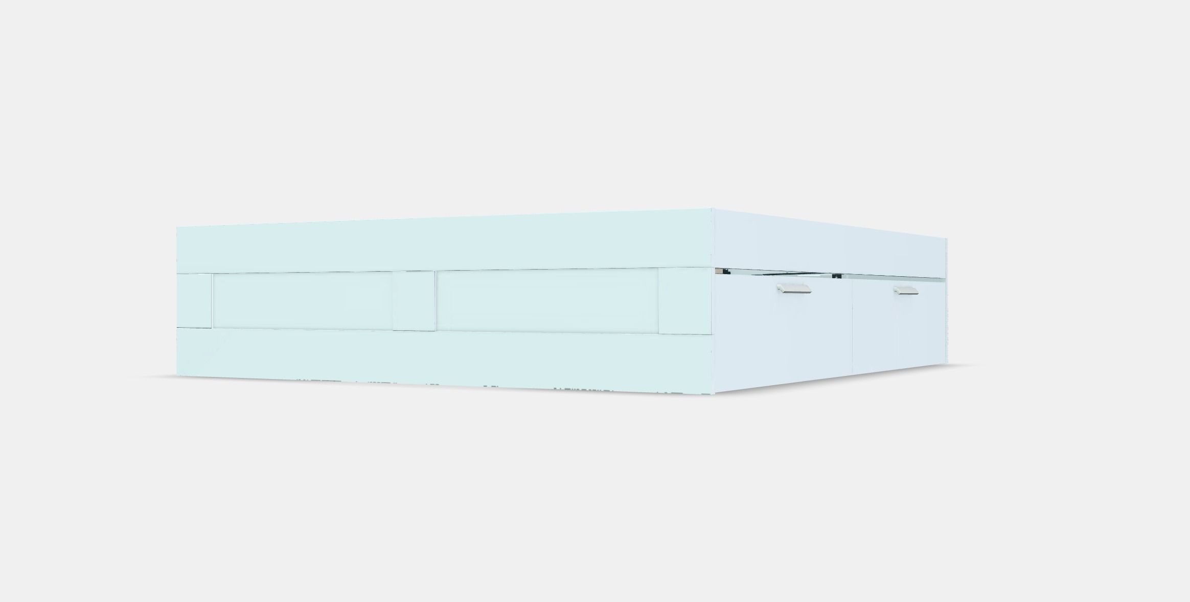 BRIMNES Bed frame with storage 6 2 Low-poly 3D model_13