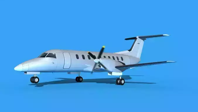 Embraer EMB120 Unmarked White