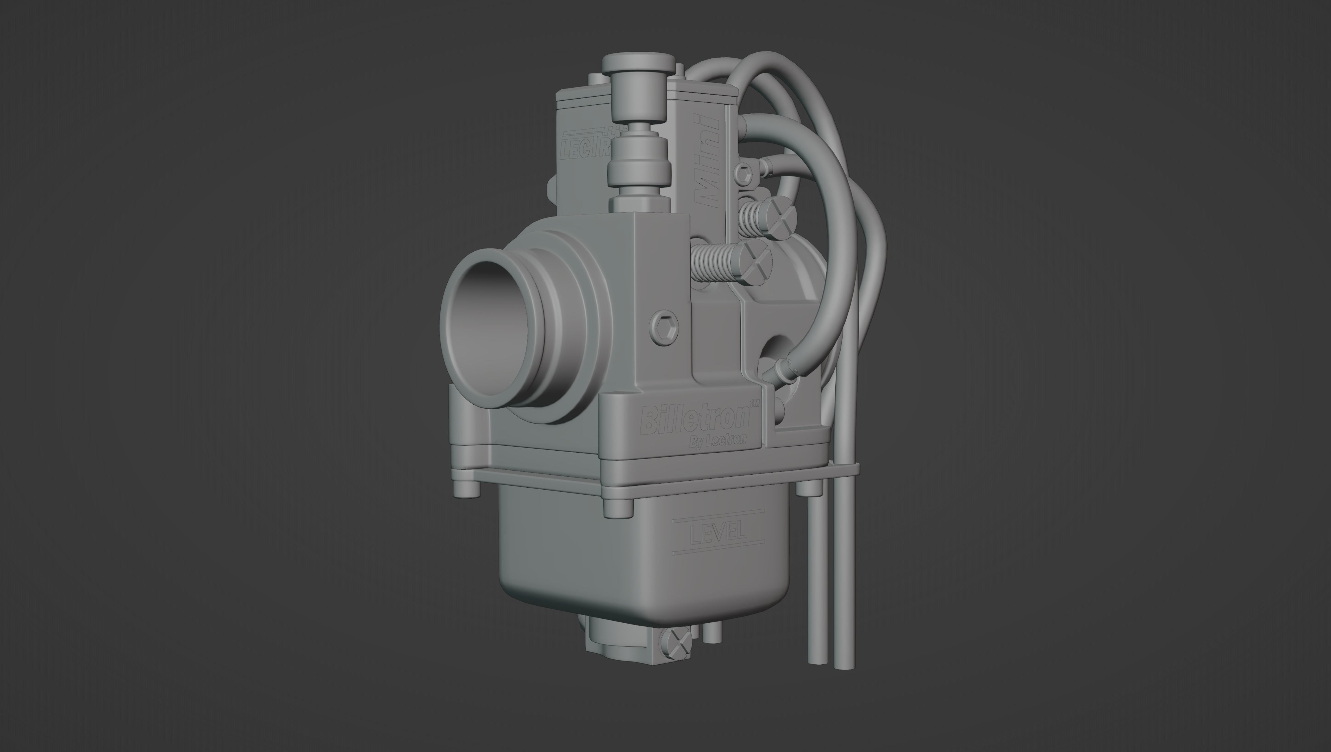 Mini Billetron by Lectron  Low-poly 3D model_8
