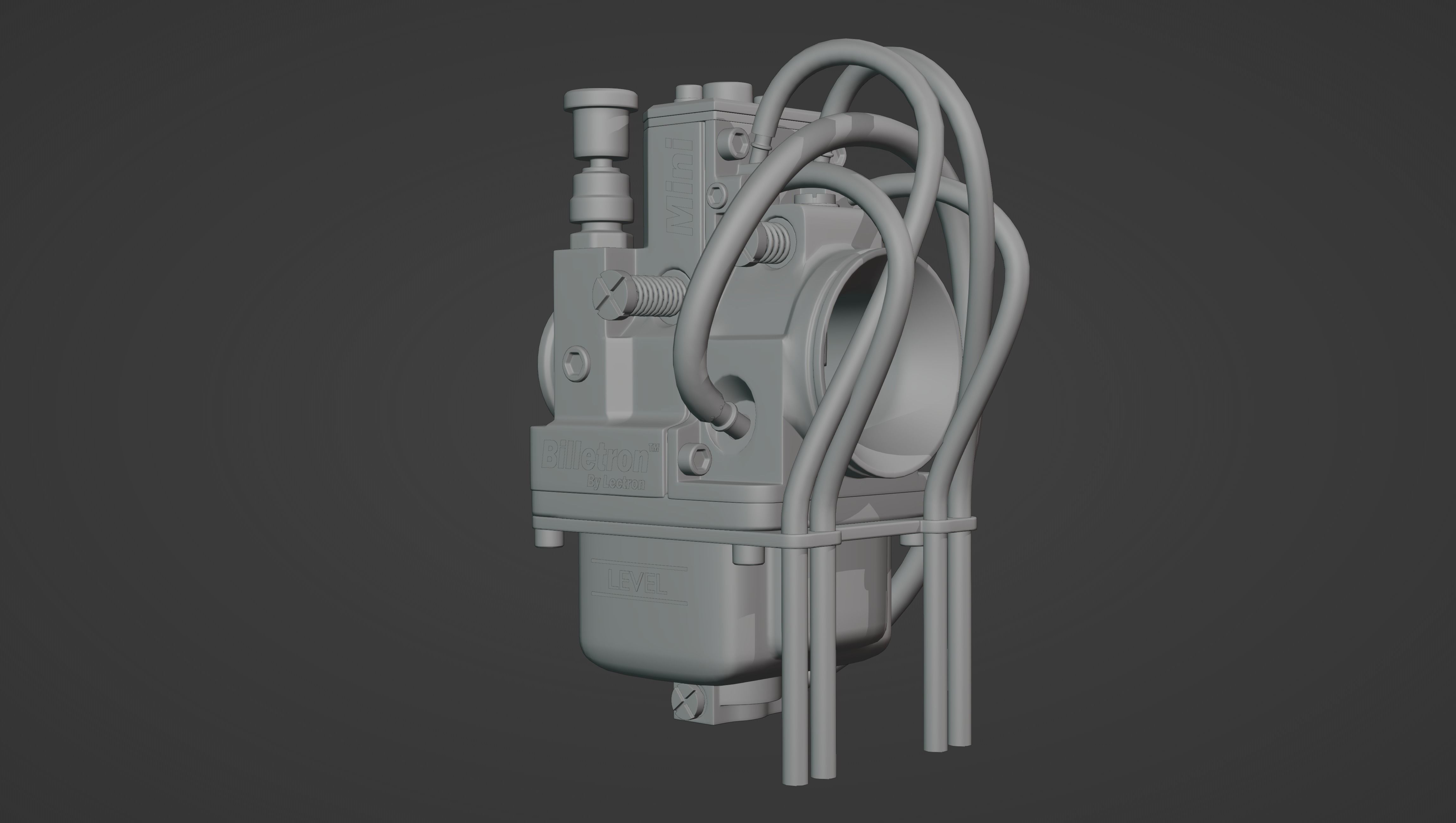 Mini Billetron by Lectron  Low-poly 3D model_7