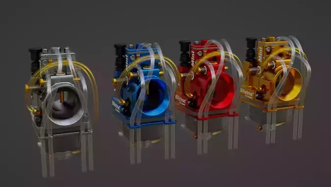 Mini Billetron by Lectron  Low-poly 3D model
