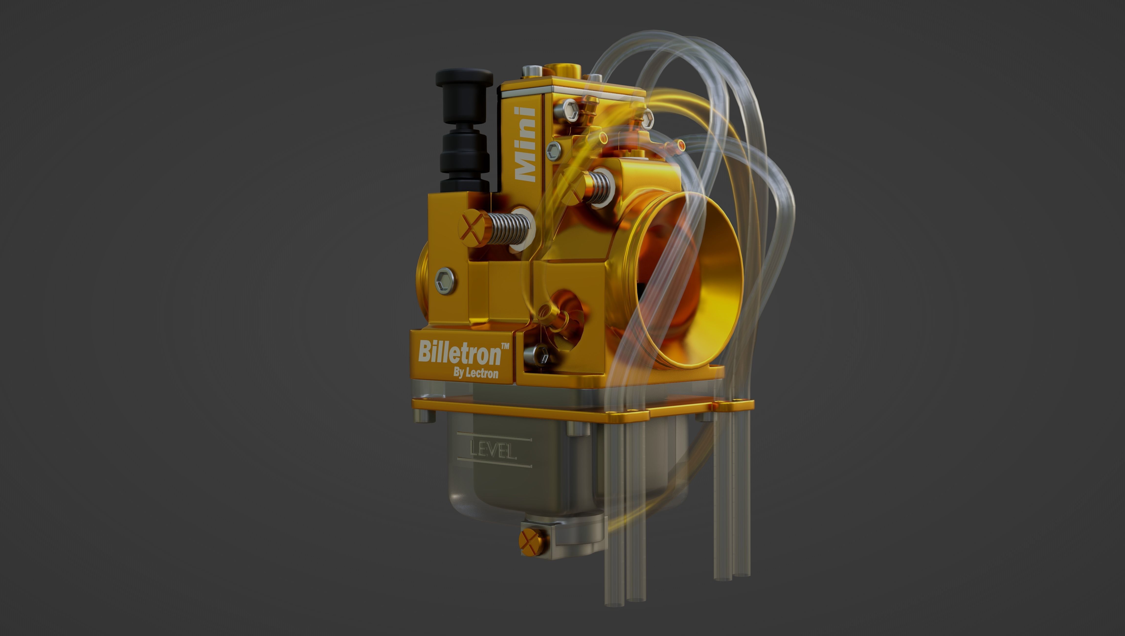 Mini Billetron by Lectron  Low-poly 3D model_6