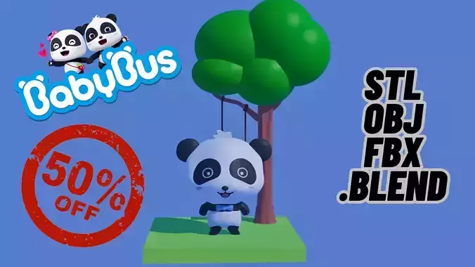 3D BabyBus Kiki Model - 3D Printing