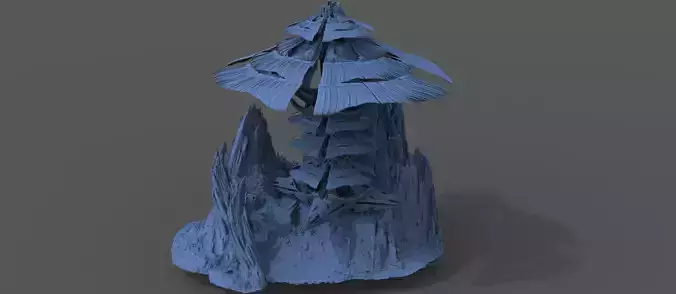 Mushroom kingdom cliff 1 