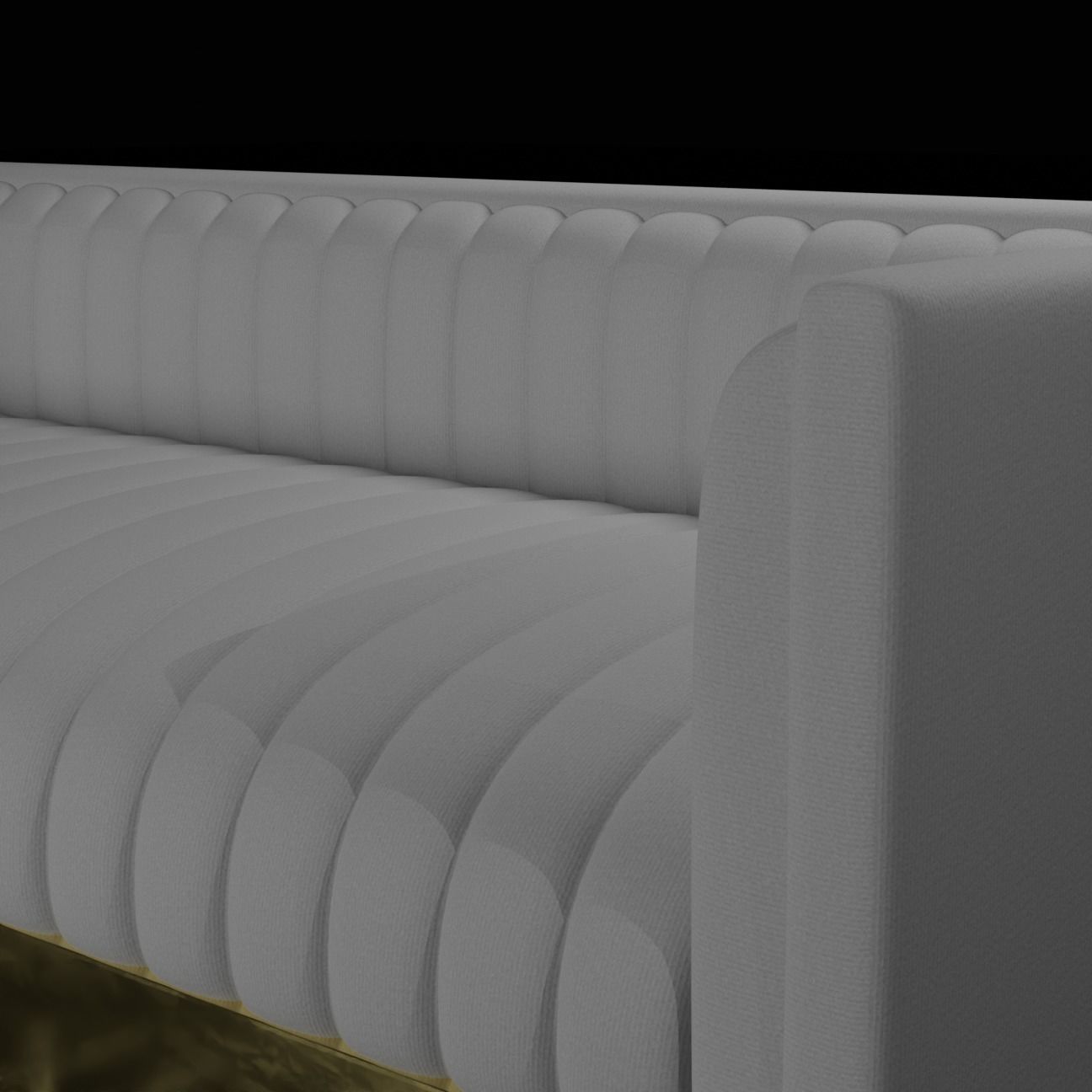 Tufted Sofa 3D model_1