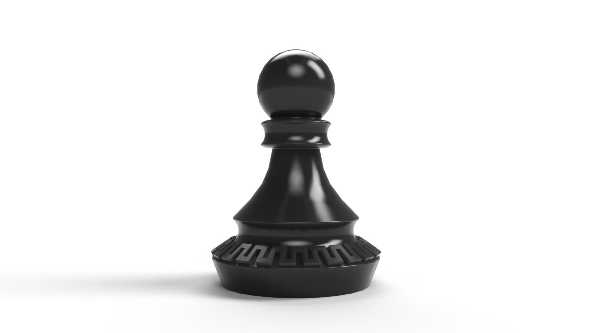 Exquisite 3D Print-Ready Chess Set - FIDE Standard 3D print model_14