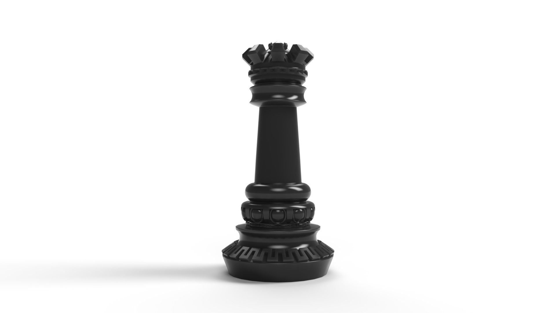 Exquisite 3D Print-Ready Chess Set - FIDE Standard 3D print model_10