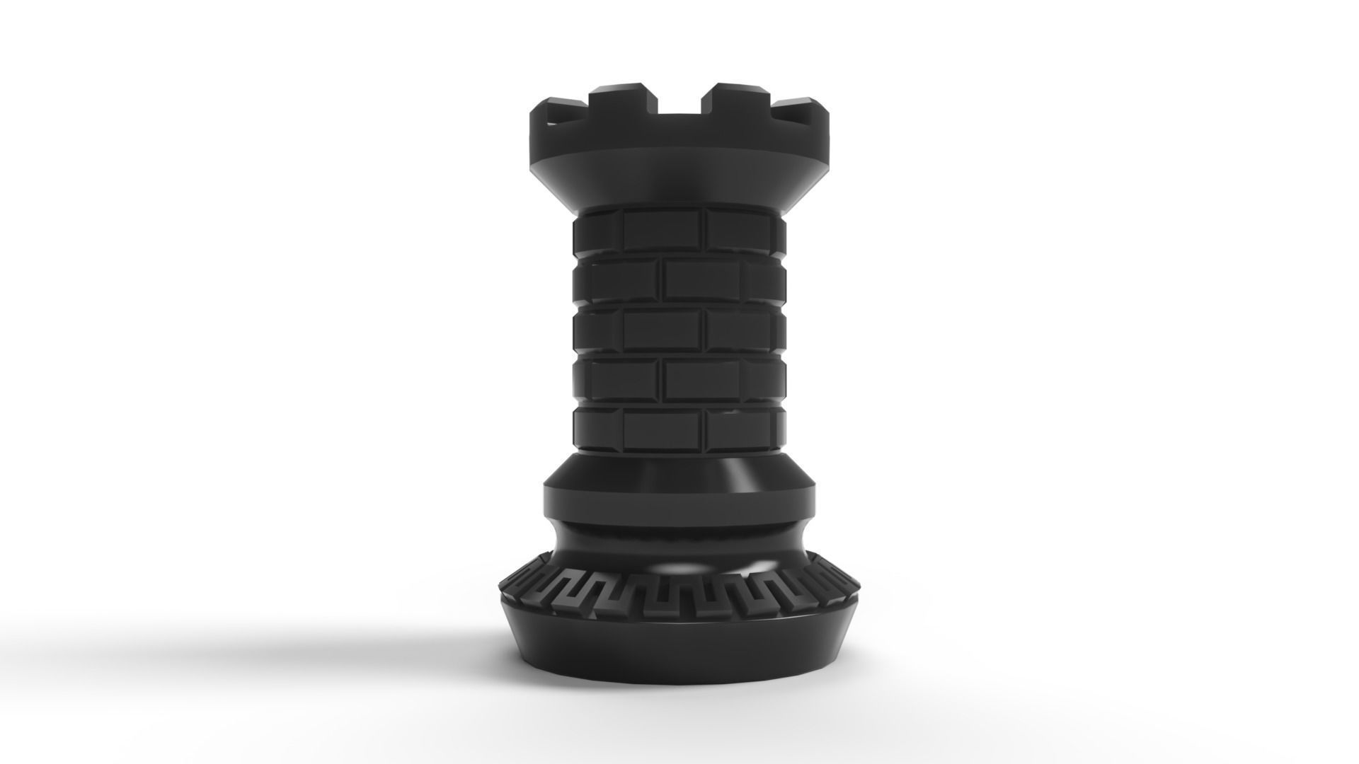Exquisite 3D Print-Ready Chess Set - FIDE Standard 3D print model_12