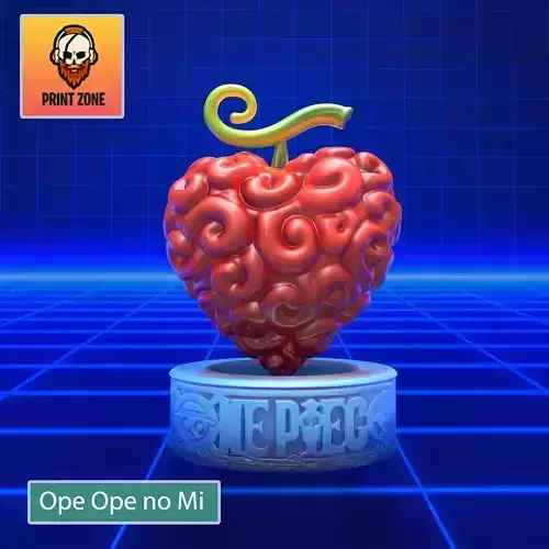 OPE OPE NO MI PROP LAW DEVIL FRUIT OF ONE PIECE STL FILE