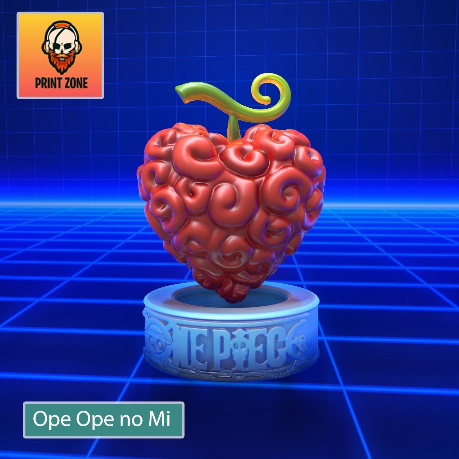 OPE OPE NO MI PROP LAW DEVIL FRUIT OF ONE PIECE STL FILE 3D print model_1