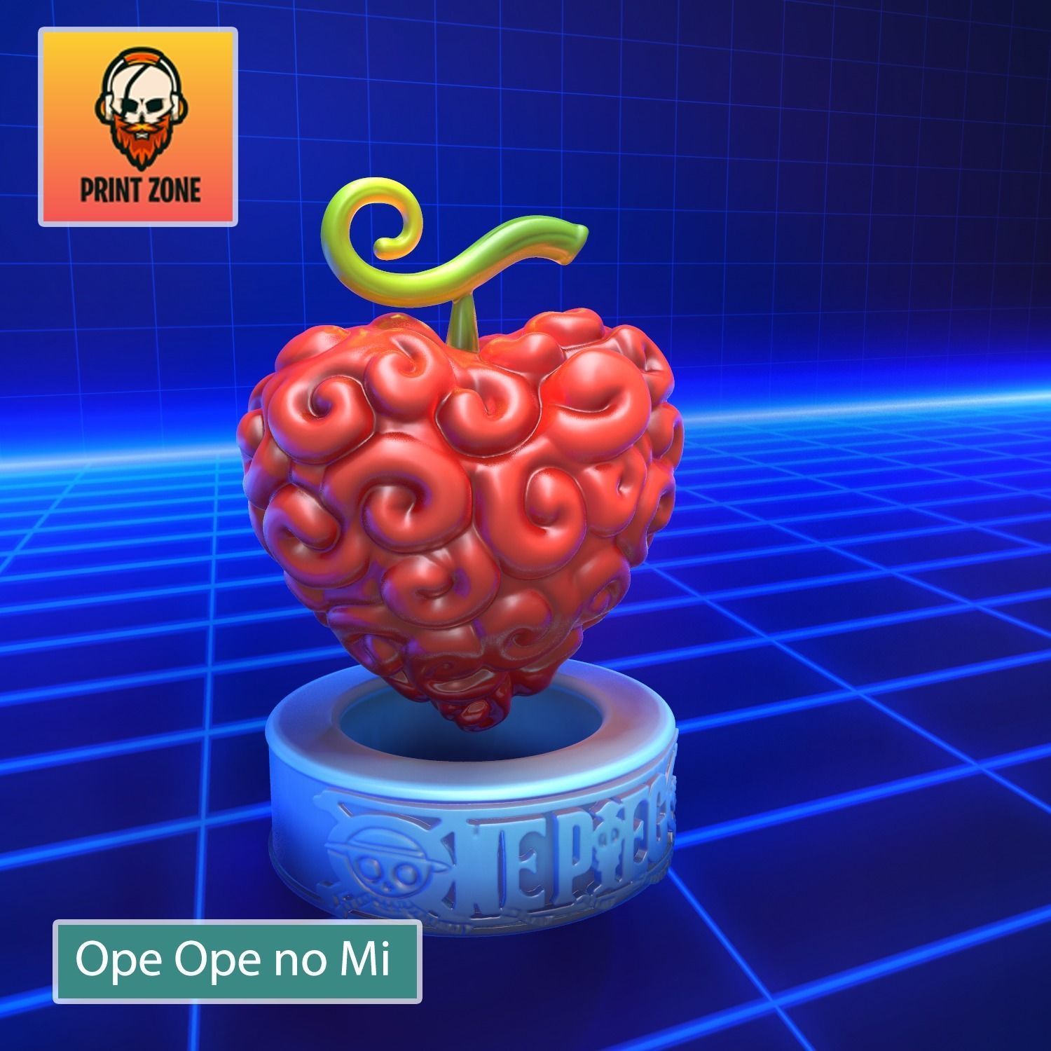 OPE OPE NO MI PROP LAW DEVIL FRUIT OF ONE PIECE STL FILE 3D print model_3