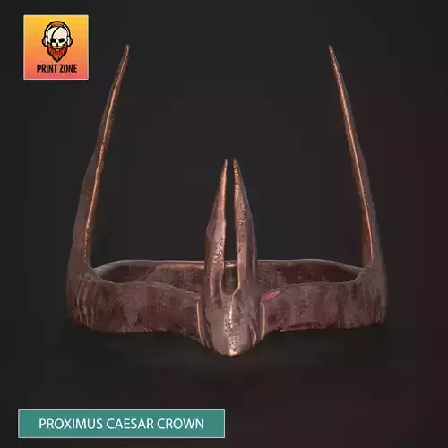 PROXIMUS CAESAR CROWN  KINGDOM OF THE PLANET OF THE APES  3D print model
