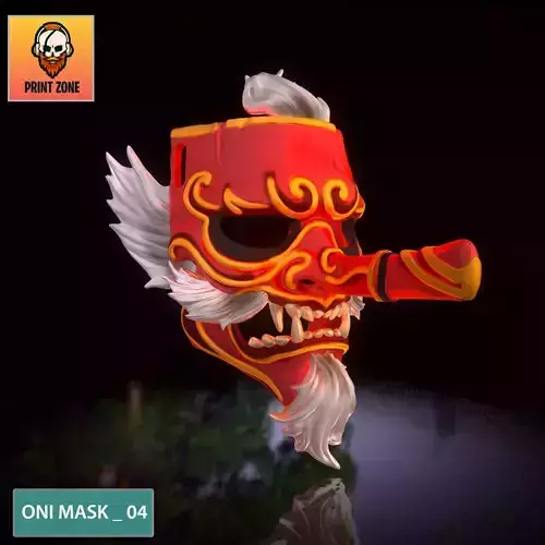ONI MASK 04 3D print model