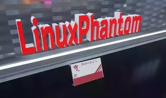 Amoxicillin 3D Model