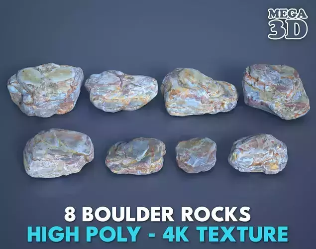 8 Boulder Rocks - 240720