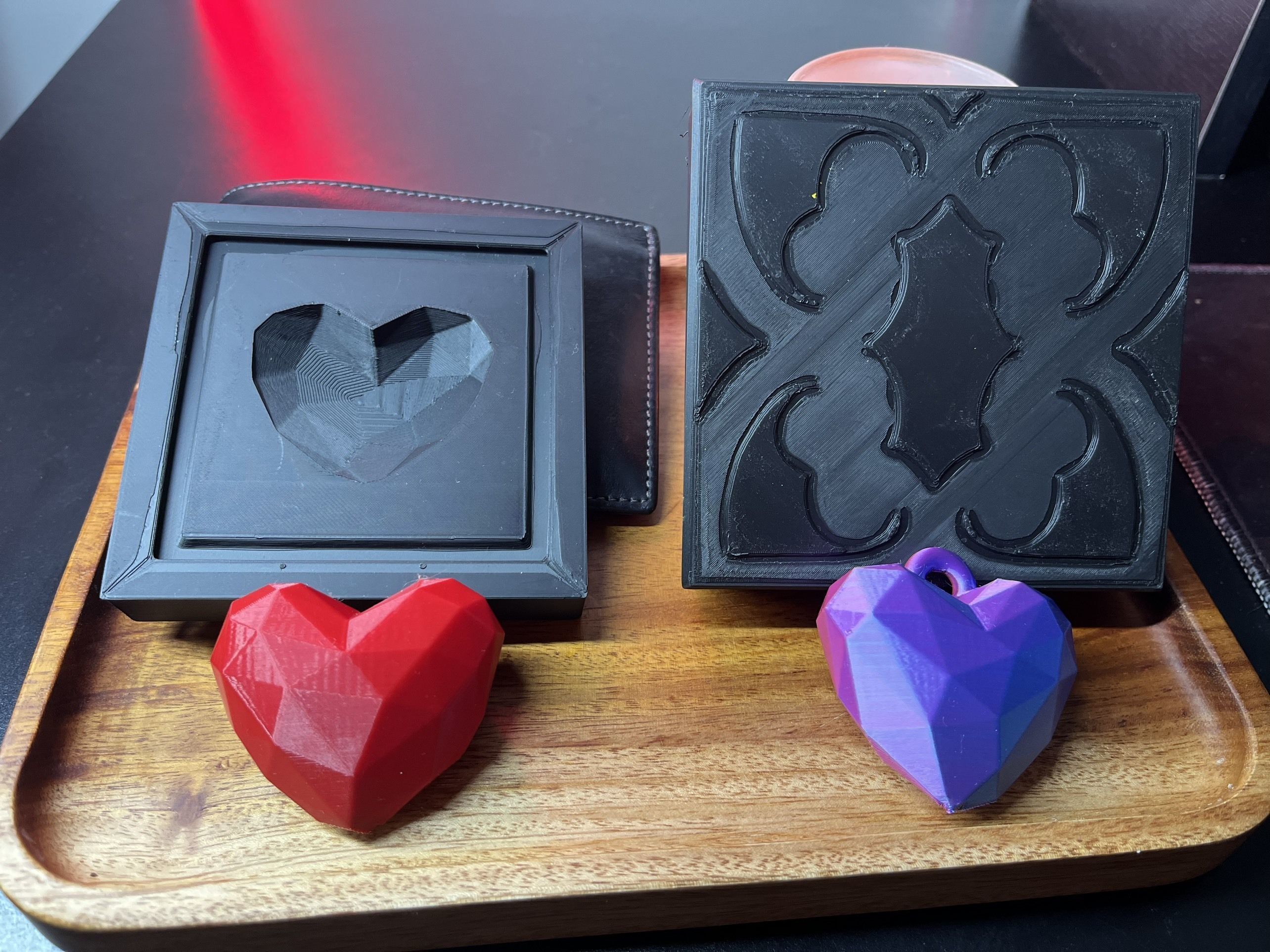 HEART BOX  VALENTINE GIFT  STL FILE WITH SUPPORT 3D print model_2
