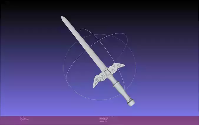 Dungeon Meshi Laios Sword New 3D print model