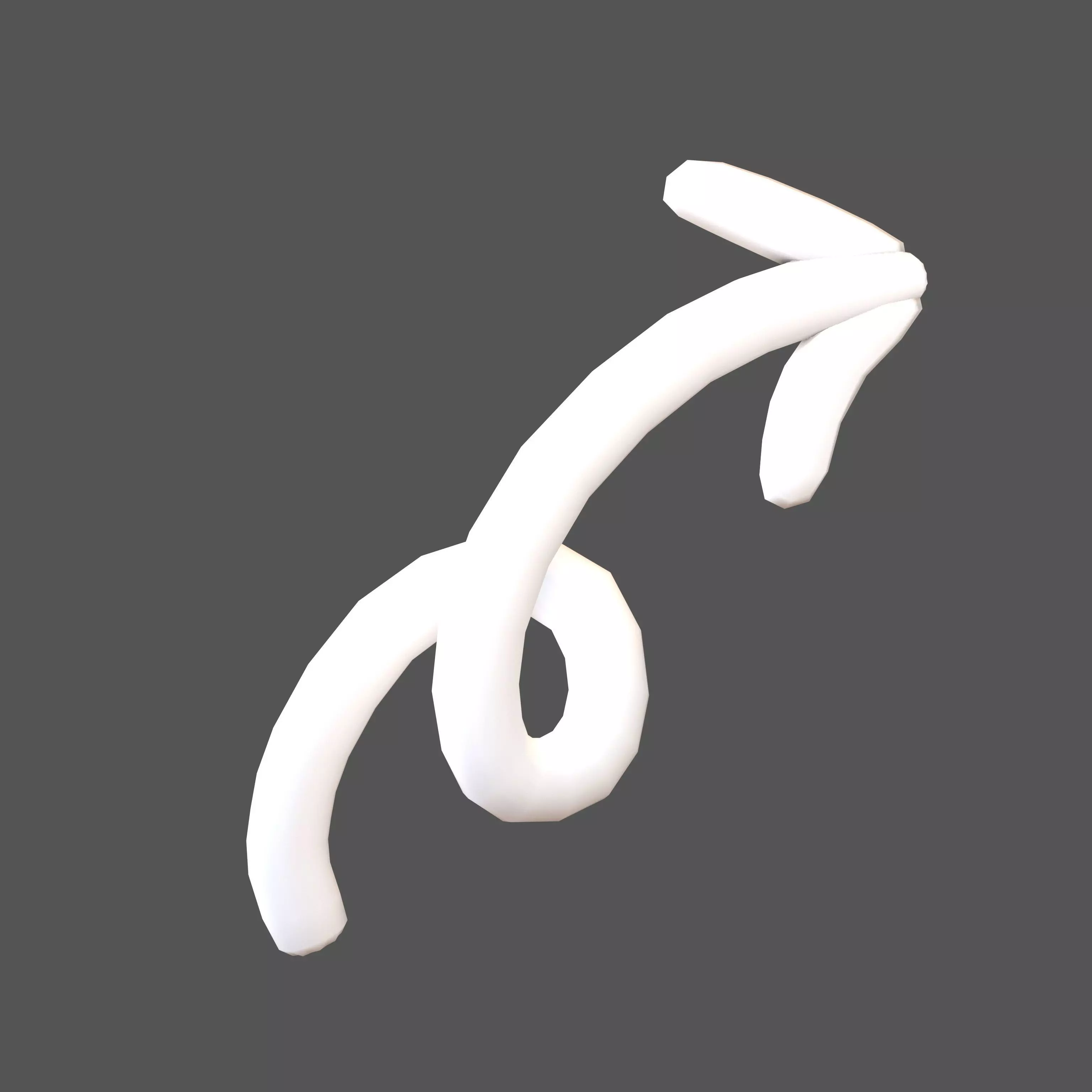 Doodle Buildable Arrow v1 002 Low-poly 3D model_0