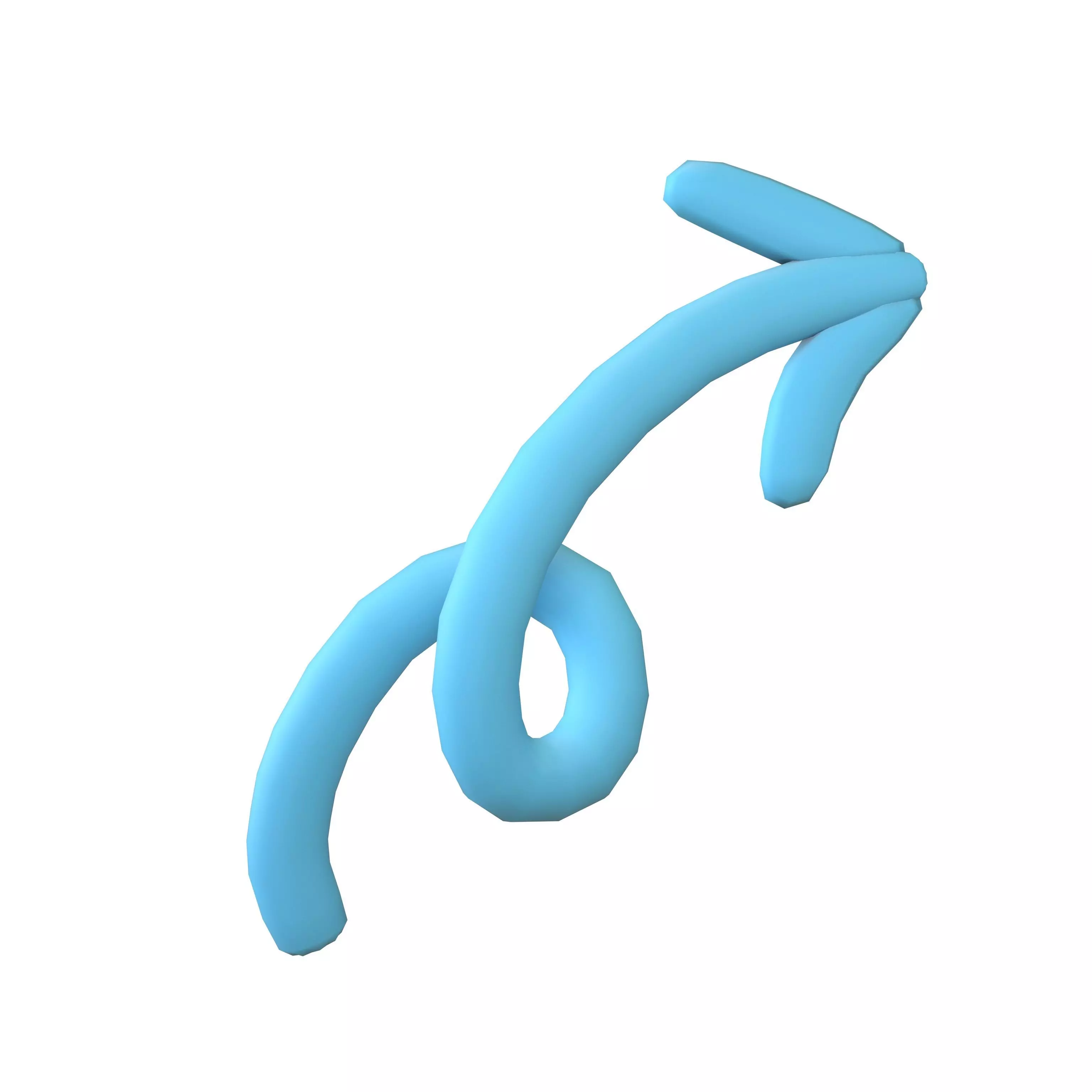 Doodle Buildable Arrow v1 004 Low-poly 3D model_0