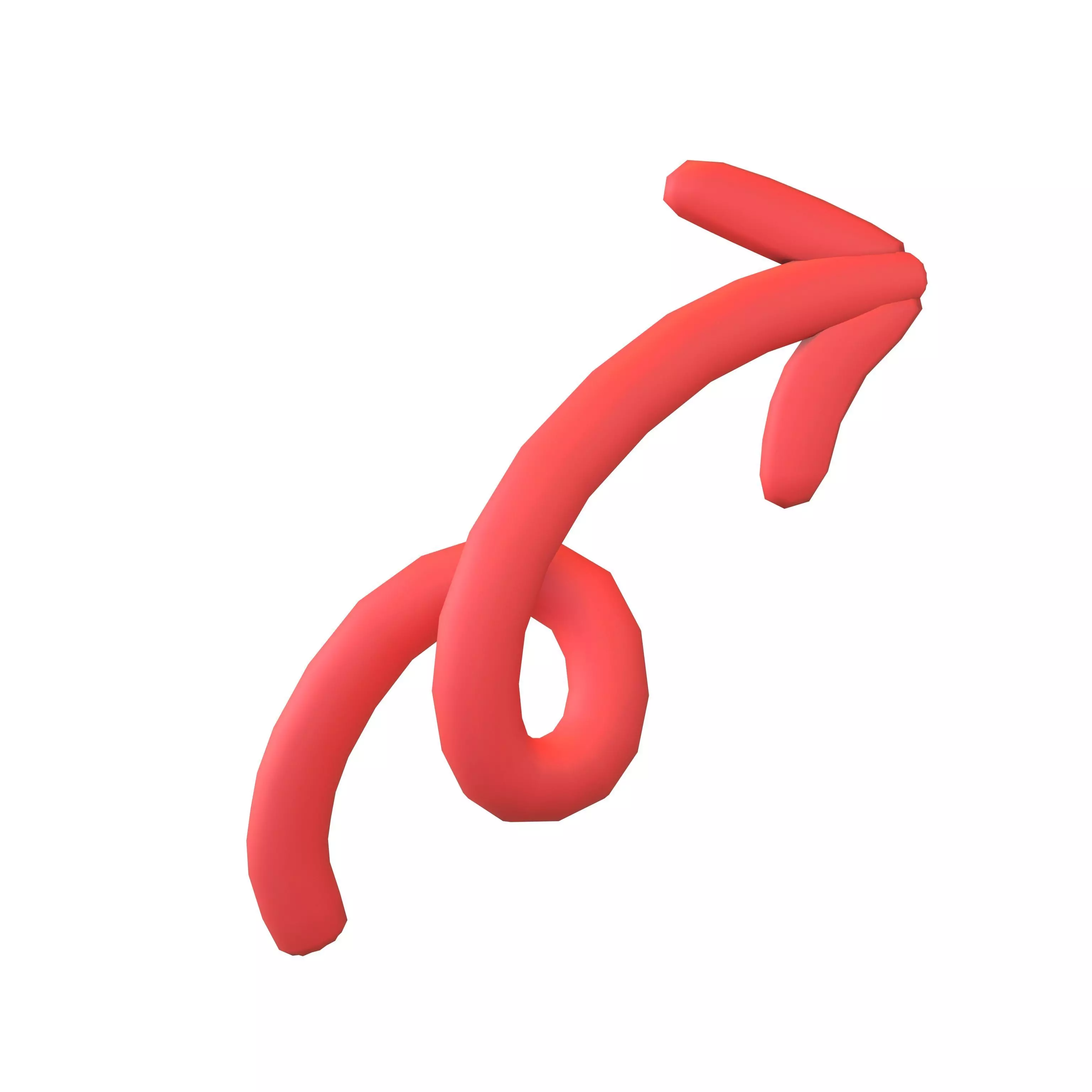 Doodle Buildable Arrow v1 006 Low-poly 3D model