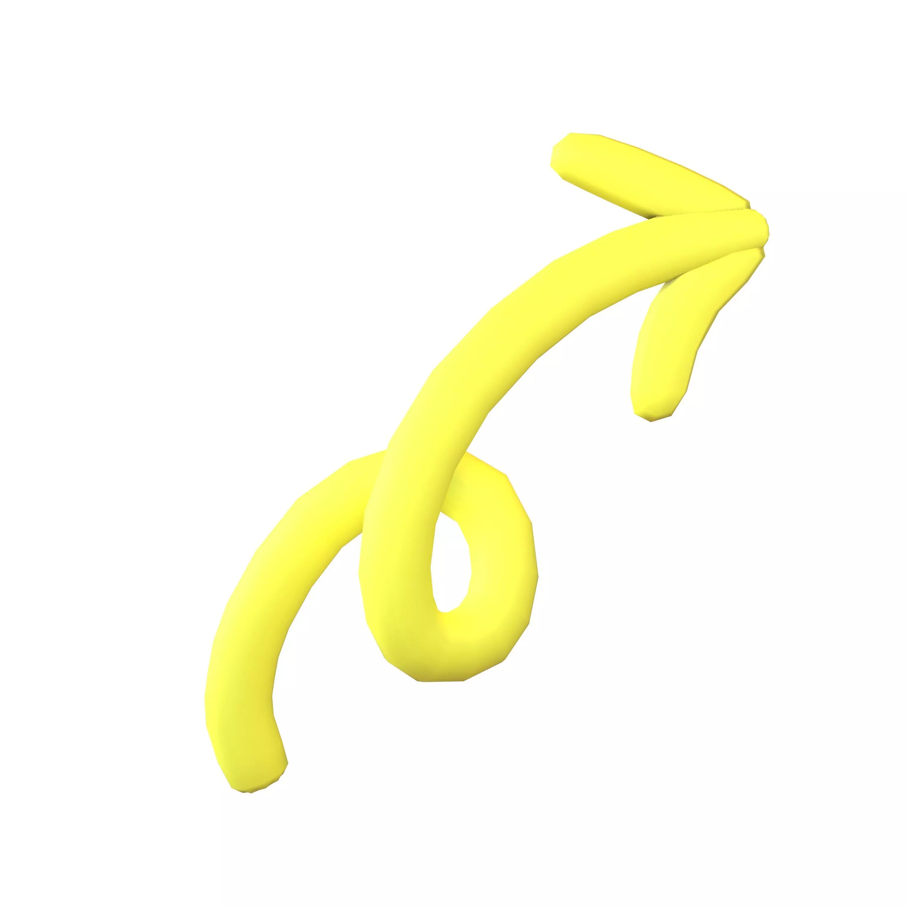Doodle Buildable Arrow v1 007 Low-poly 3D model