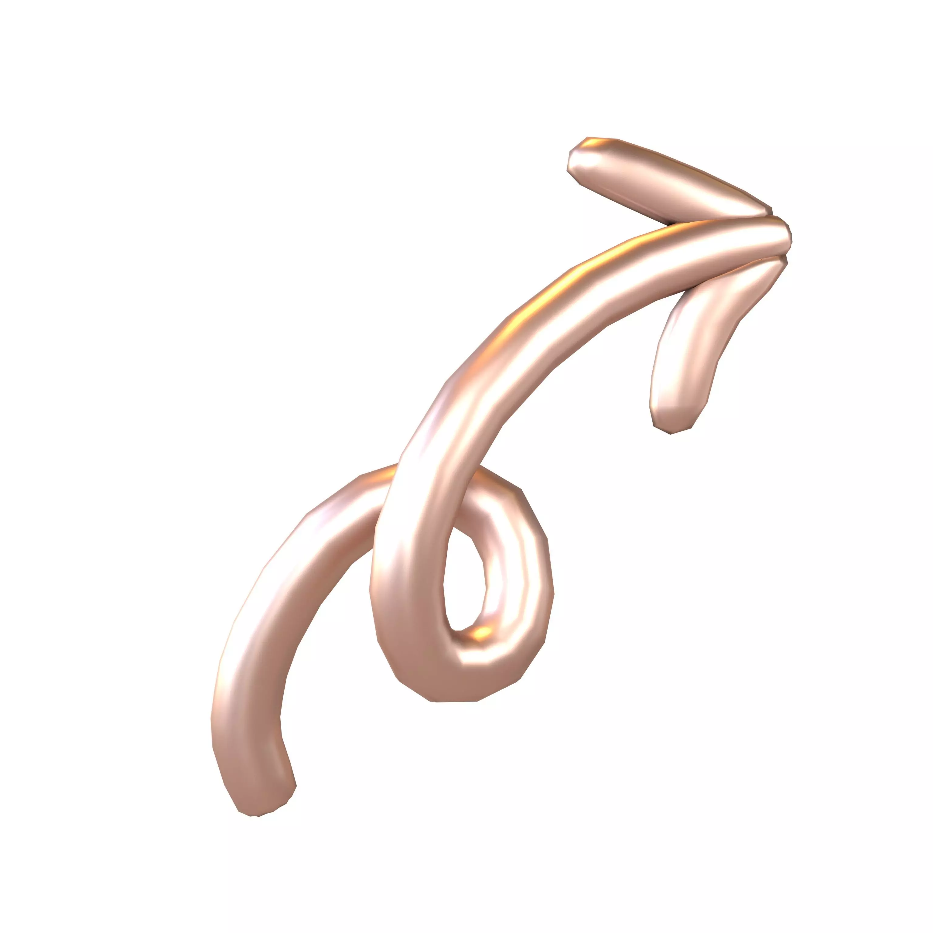 Doodle Buildable Arrow v1 010 Low-poly 3D model_0