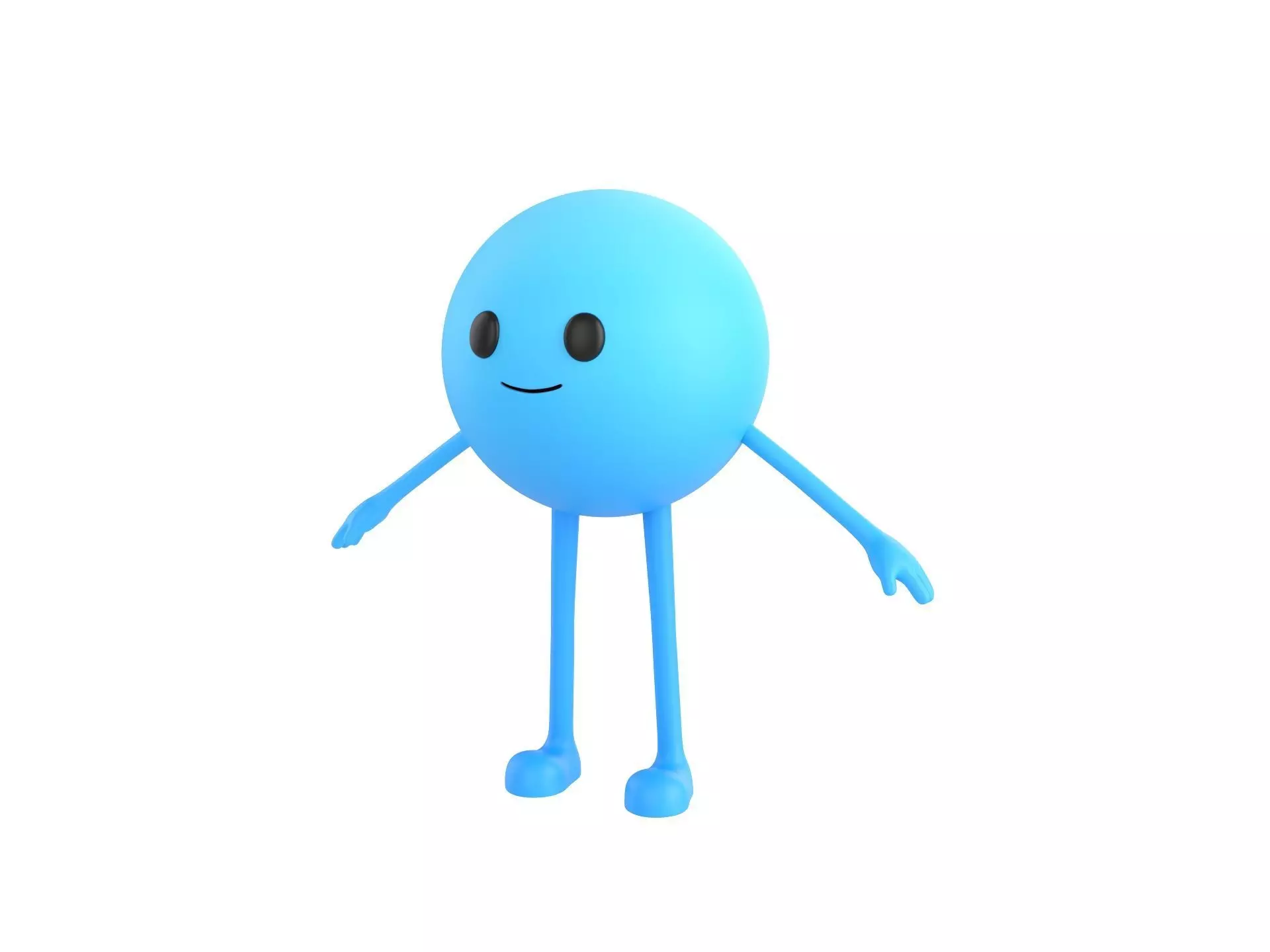 Character321 Ball Boy 3D model