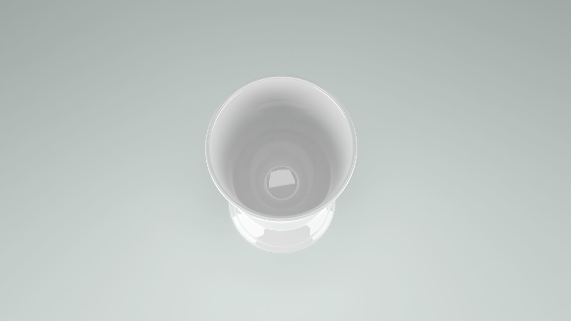 Porcelain Goblet Chalice Cup 3D Model  Low-poly 3D model_23