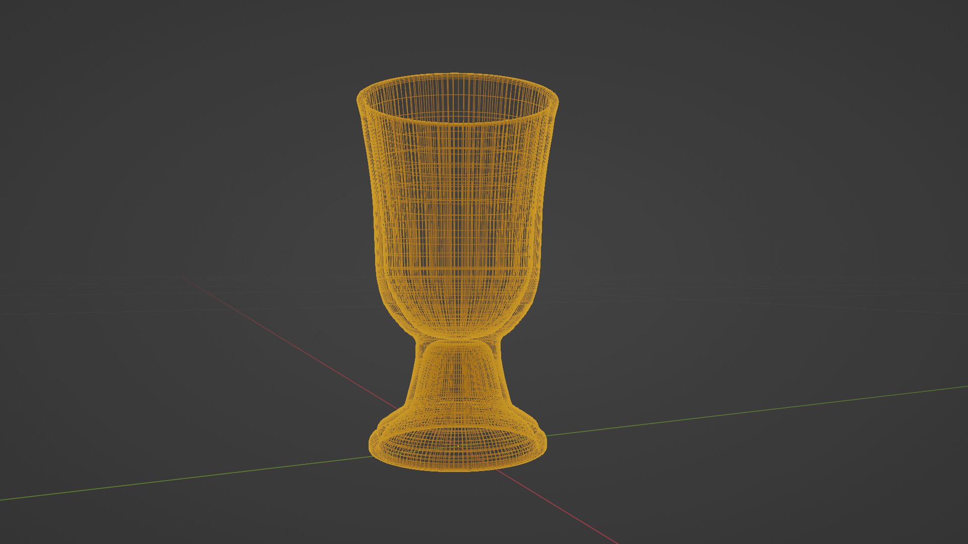 Porcelain Goblet Chalice Cup 3D Model  Low-poly 3D model_29