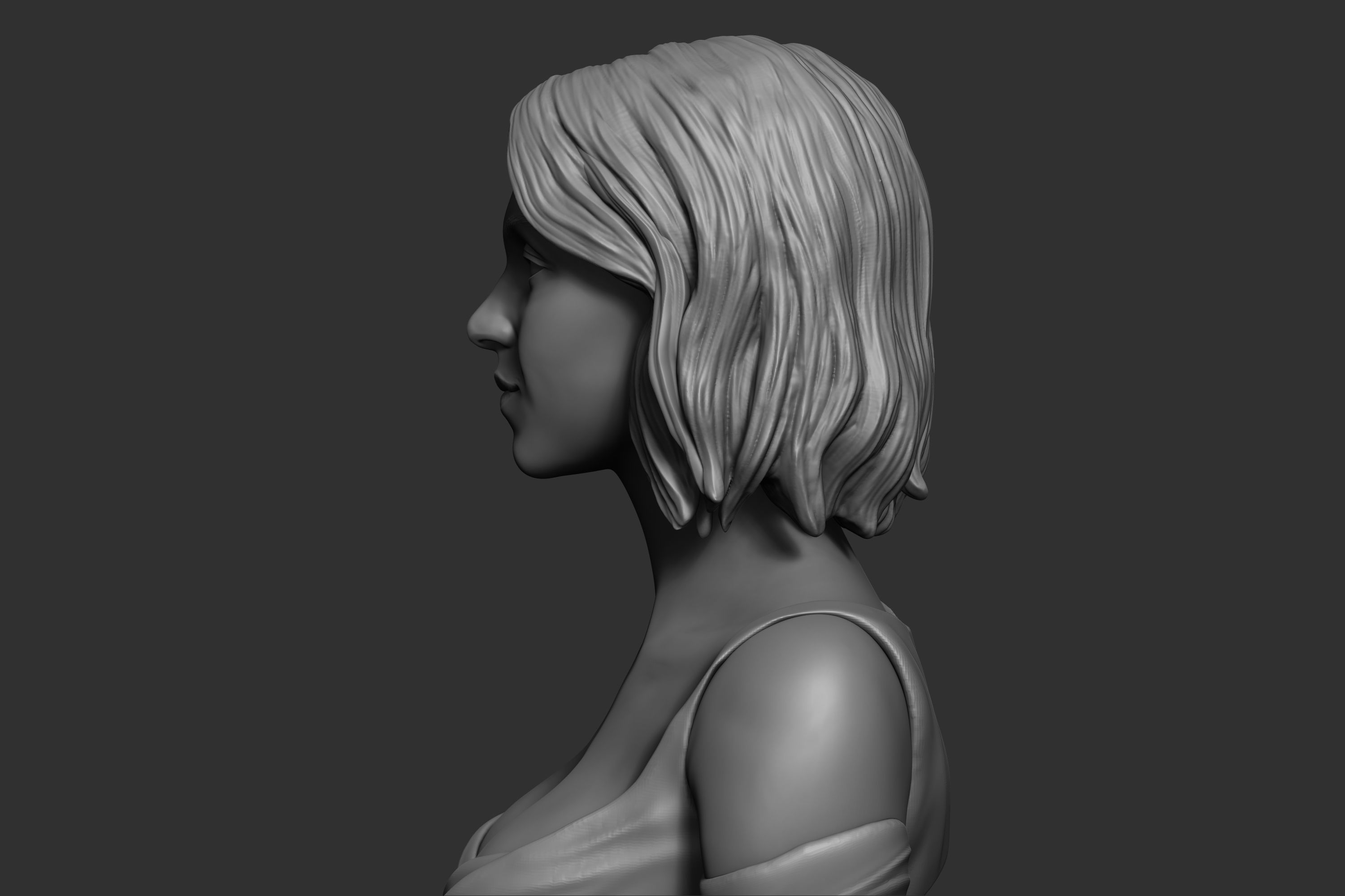 Sydney Sweeney Bust 3D print model_15
