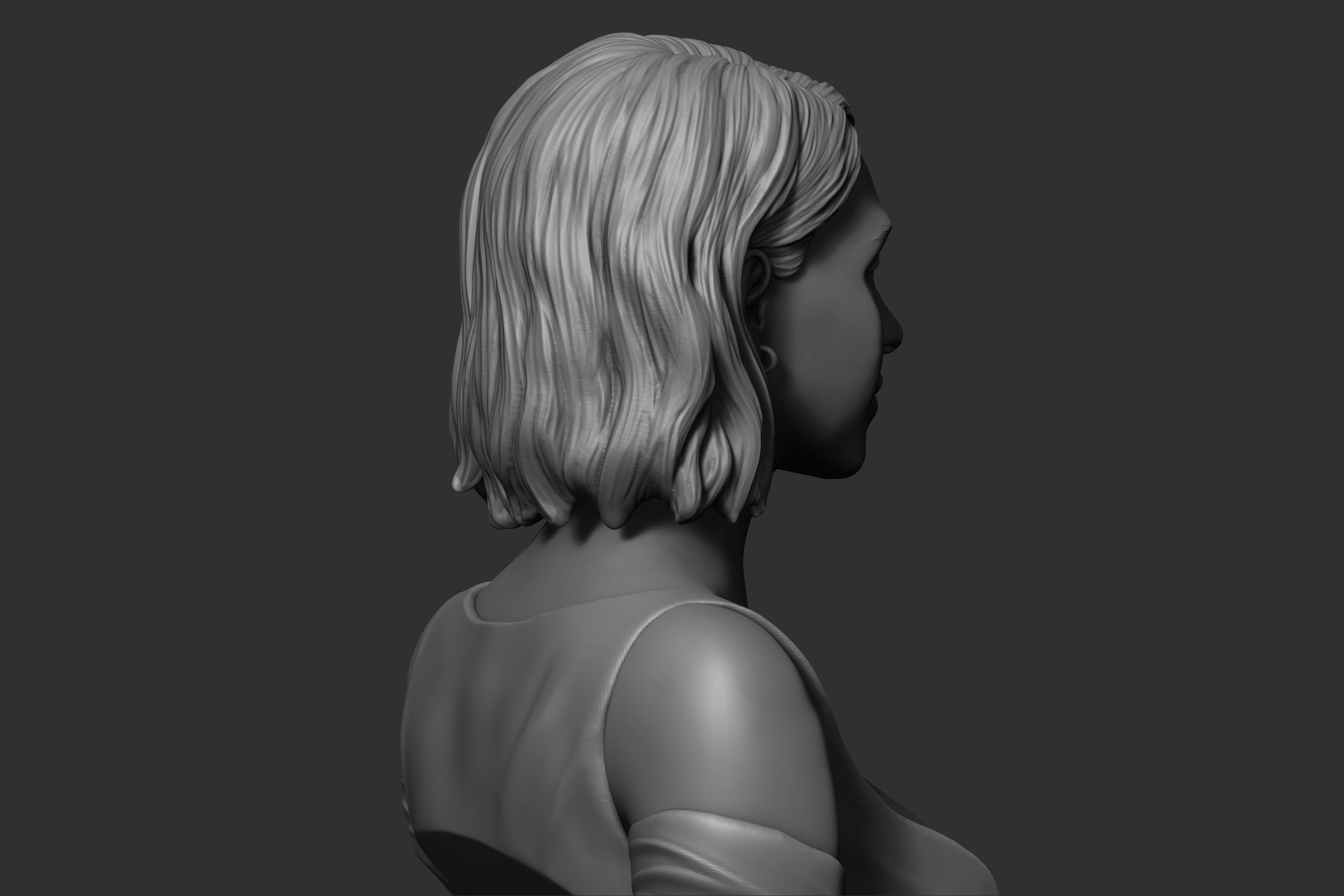 Sydney Sweeney Bust 3D print model_19