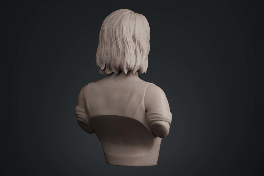 Sydney Sweeney Bust 3D print model_10