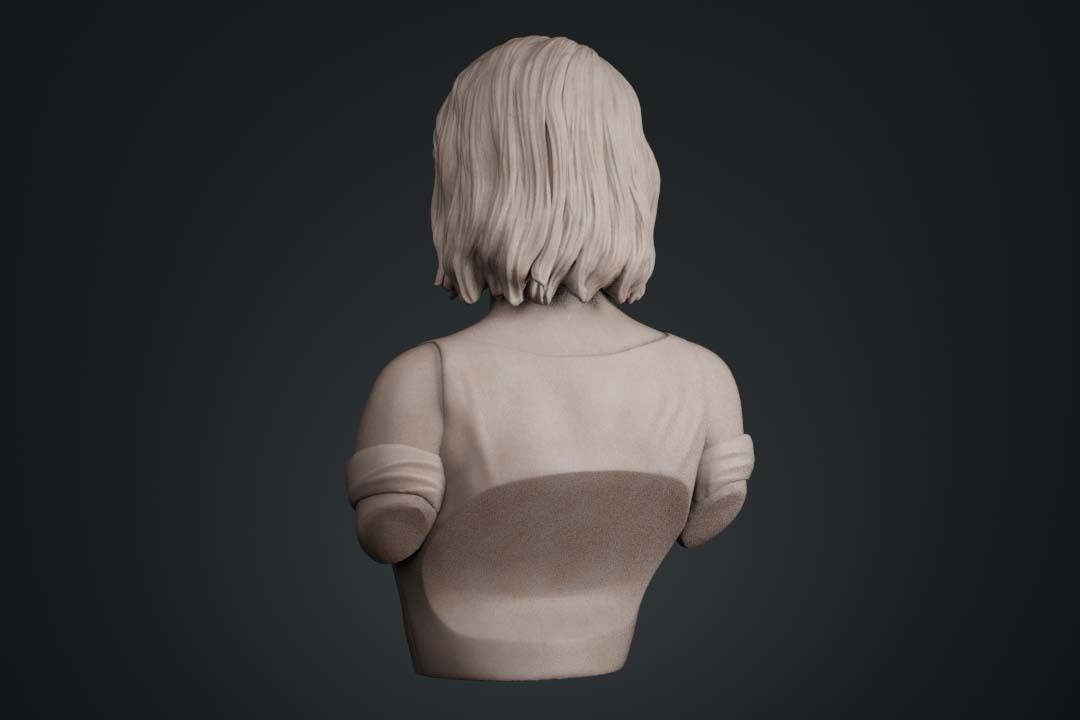 Sydney Sweeney Bust 3D print model_12