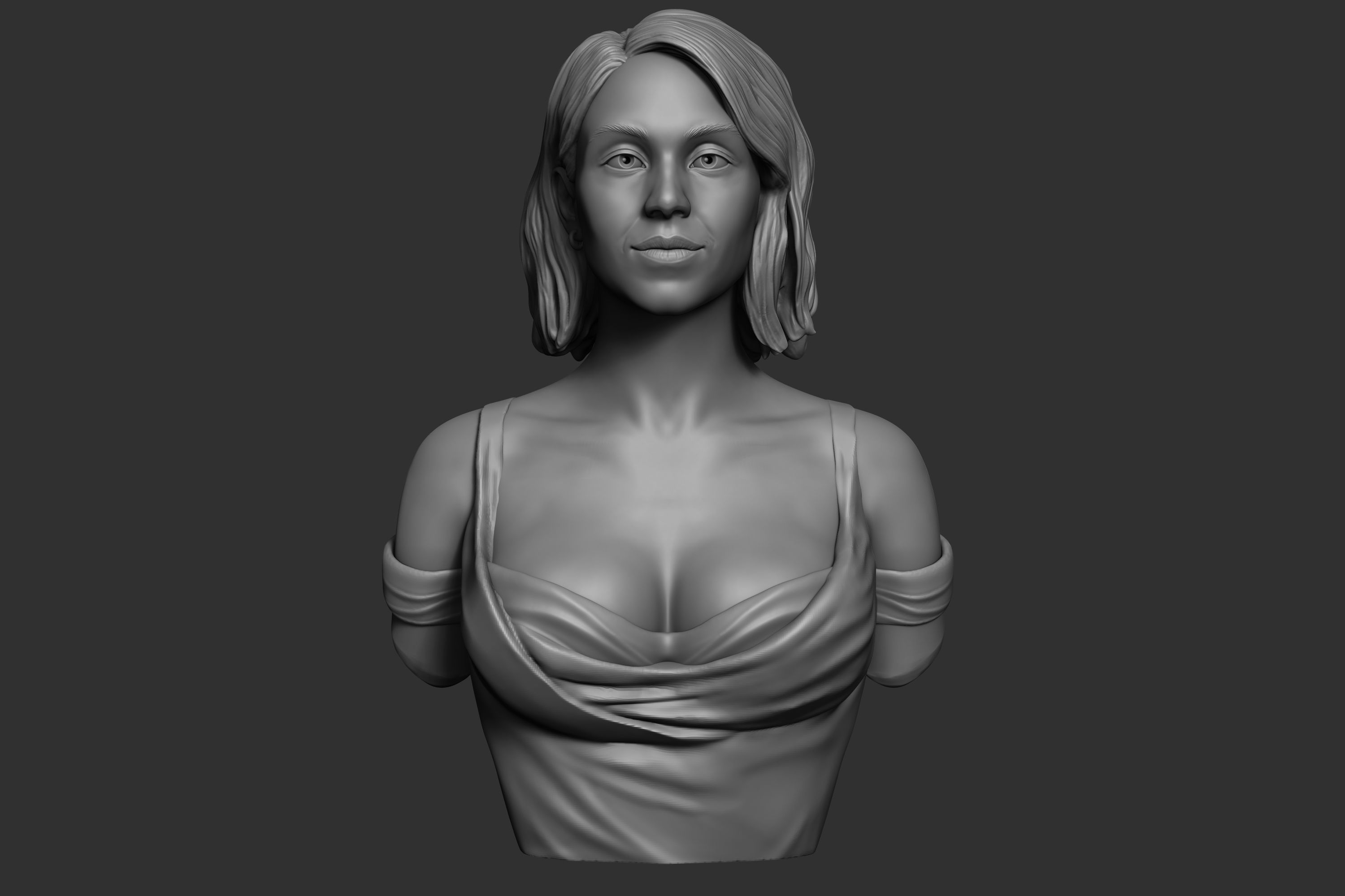 Sydney Sweeney Bust 3D print model_22