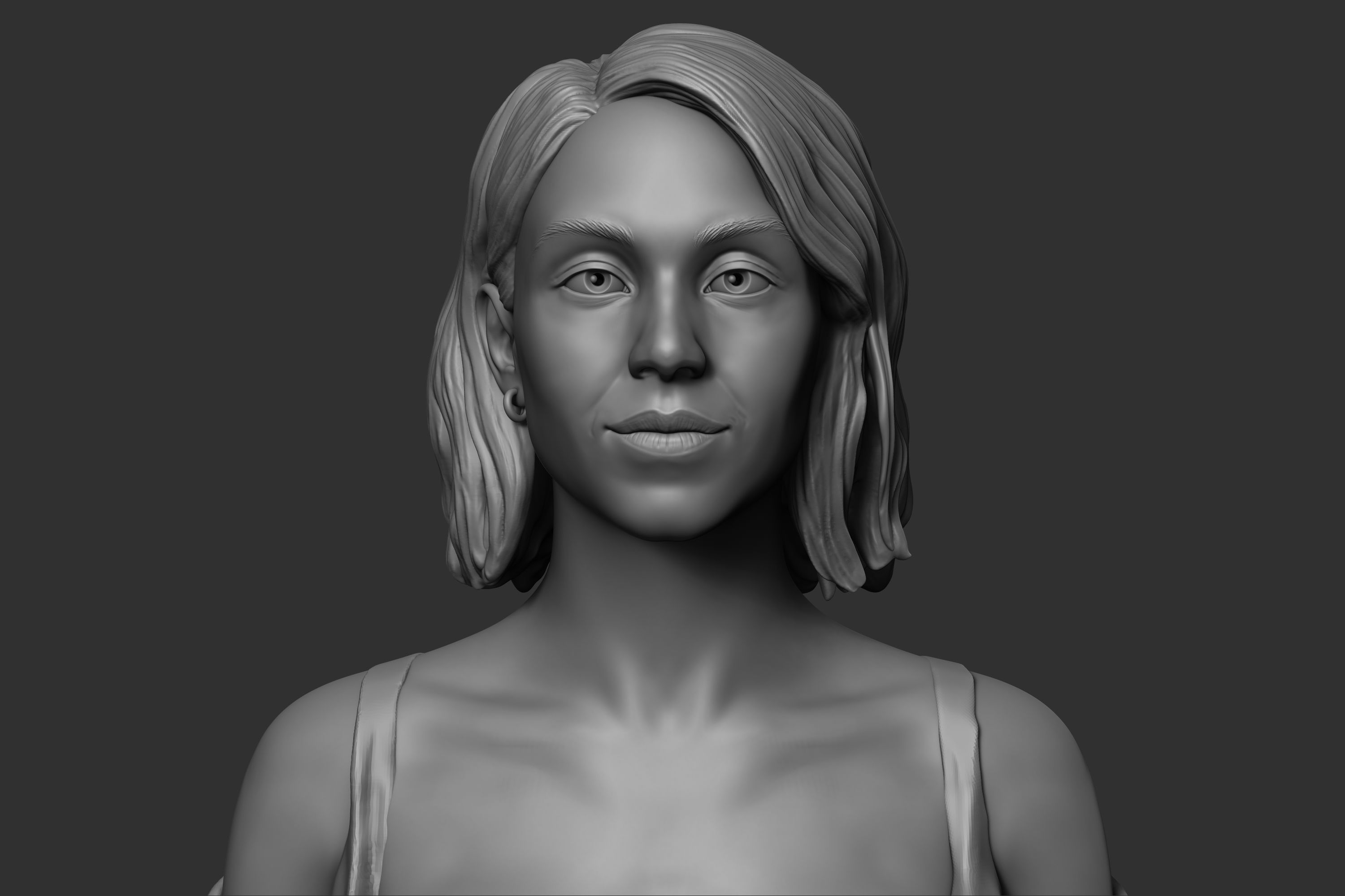 Sydney Sweeney Bust 3D print model_13