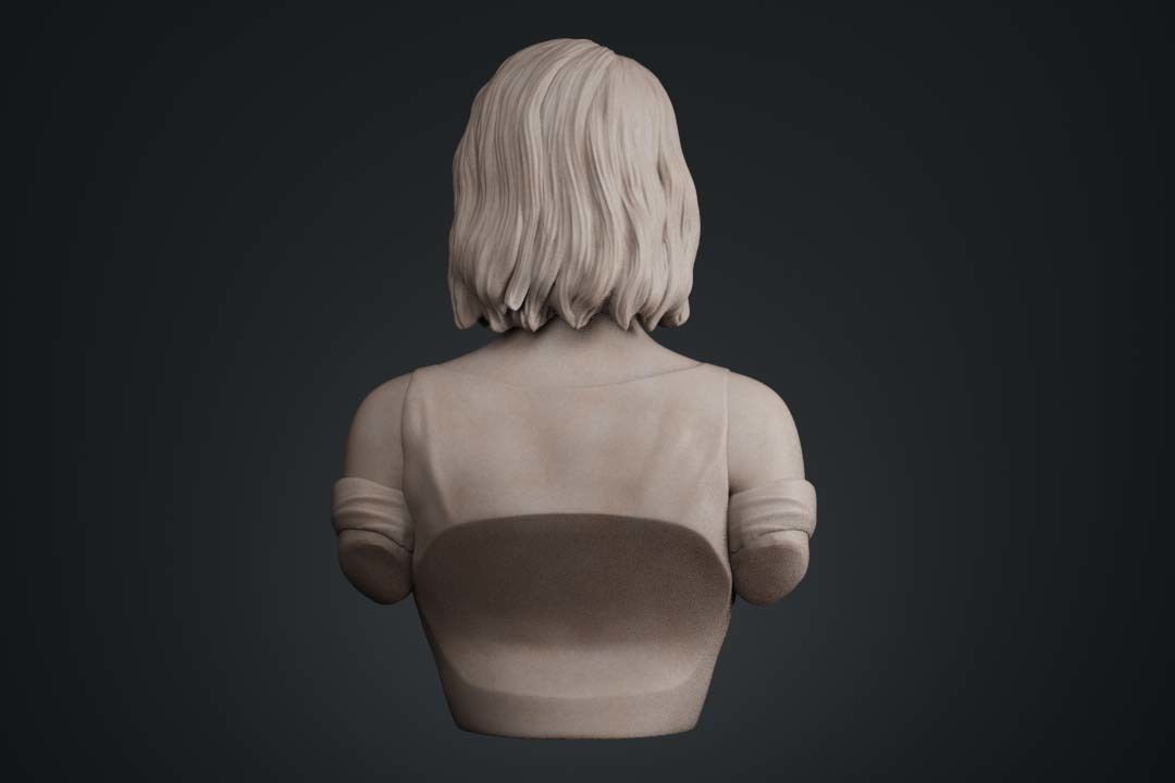 Sydney Sweeney Bust 3D print model_11