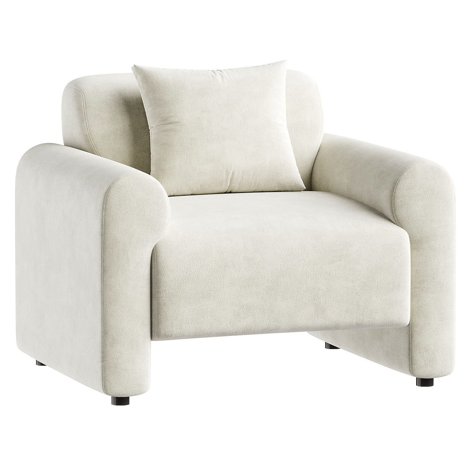 armchair 11 3D model_3