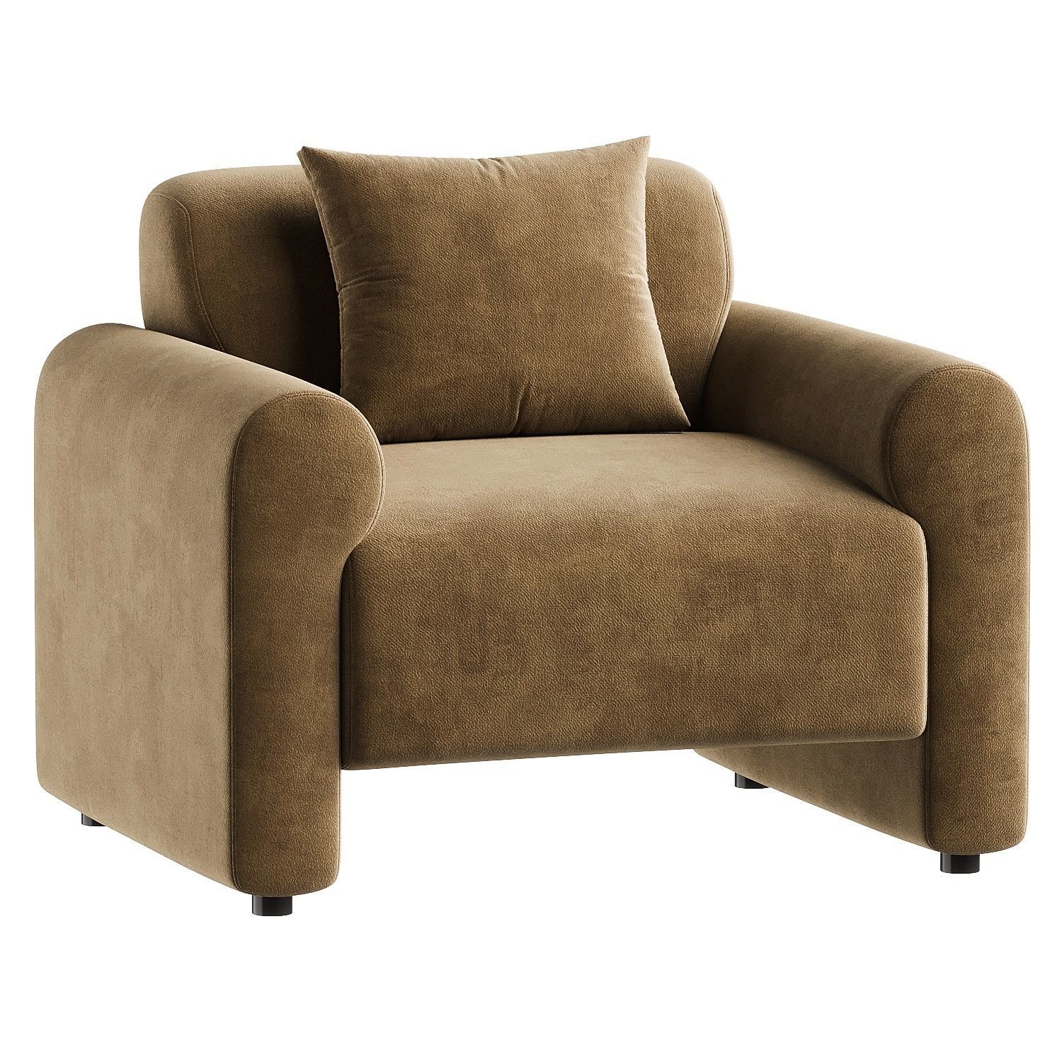 armchair 11 3D model_4