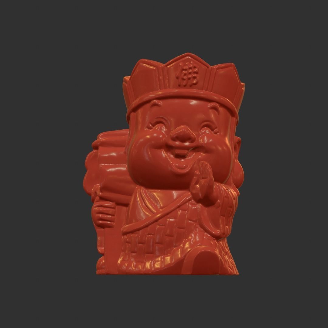 Journey to the West 4 Main characters 3D print model_1