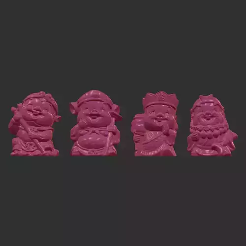 Journey to the West 4 Main characters