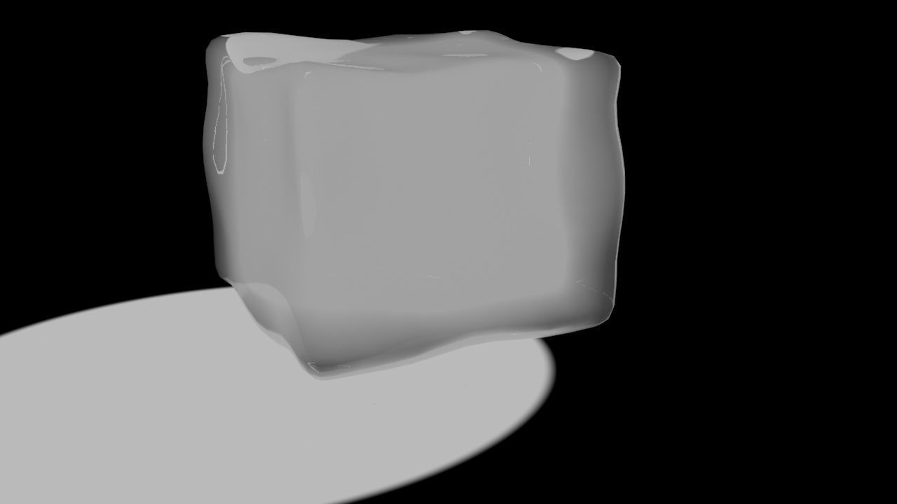 Ice Cube 3D model_4