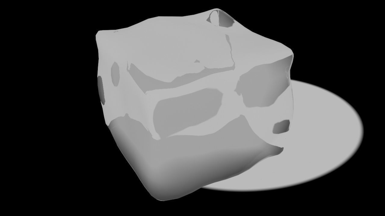 Ice Cube 3D model_2