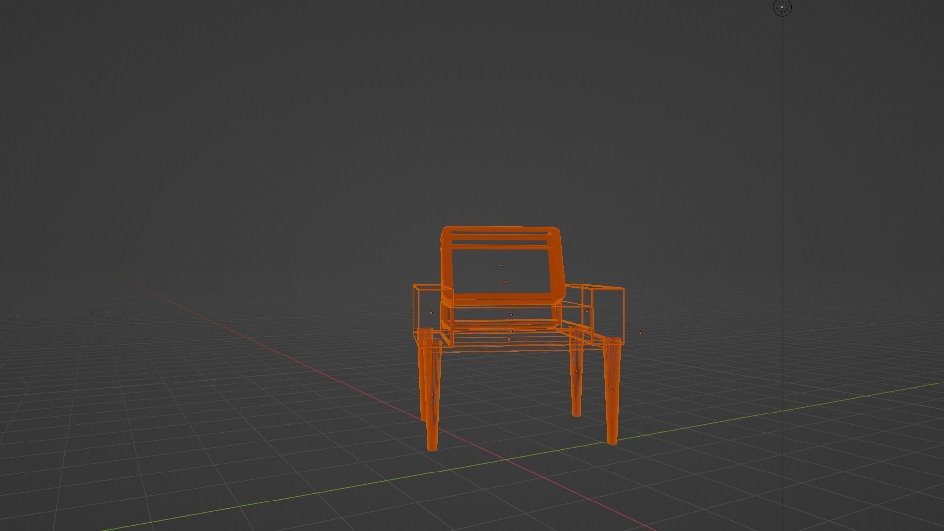 Elegant 3D Models of Wing Chair Low-poly 3D model_6