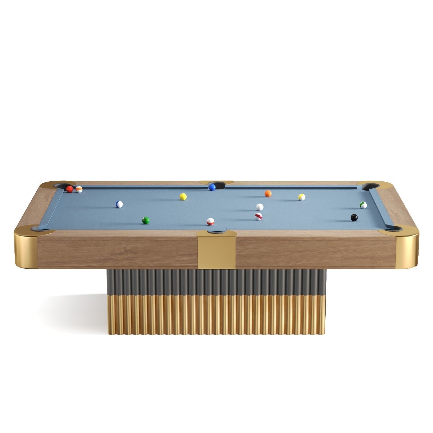PBR Pool table 3D model_4