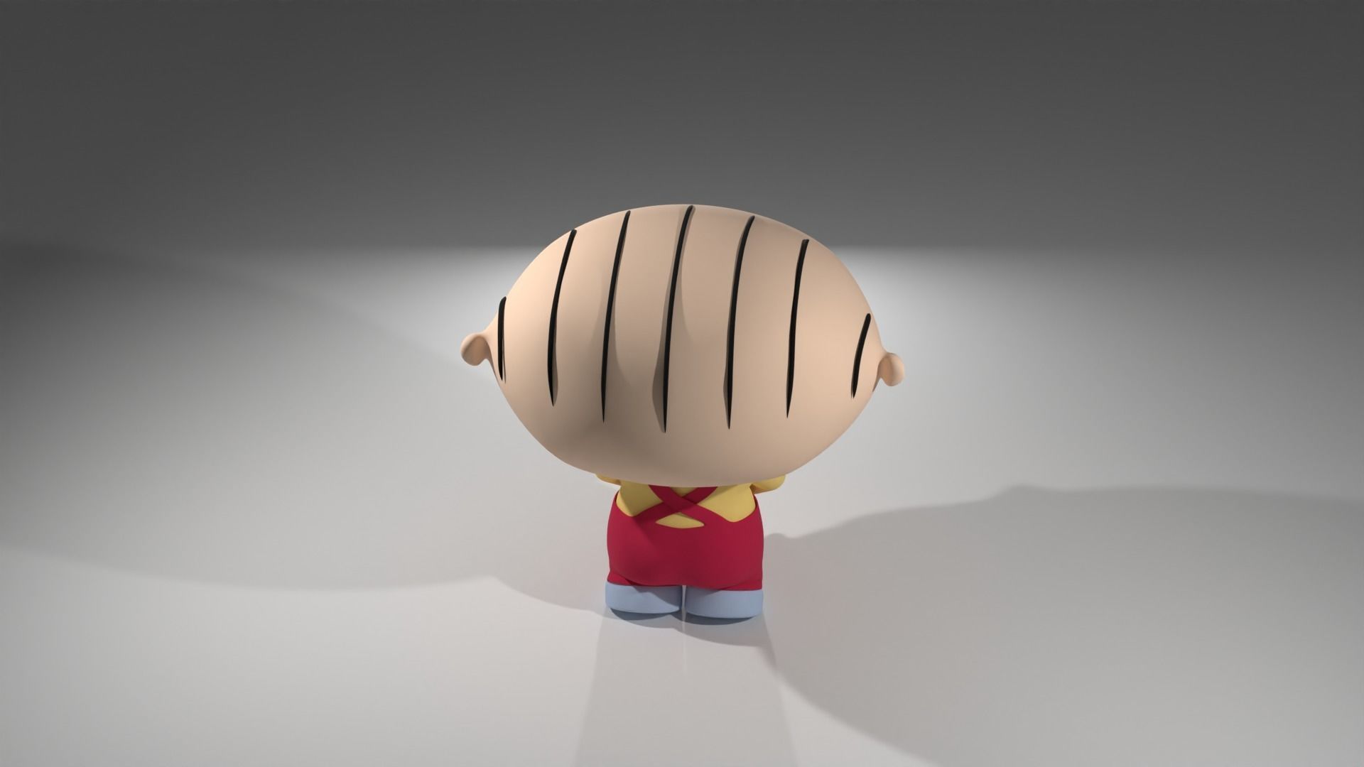 stewie griffin 3D 3D model_13