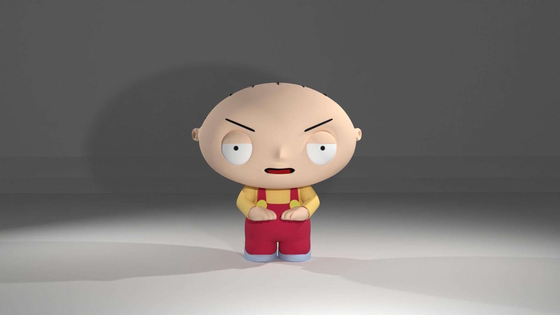 stewie griffin 3D 3D model_10