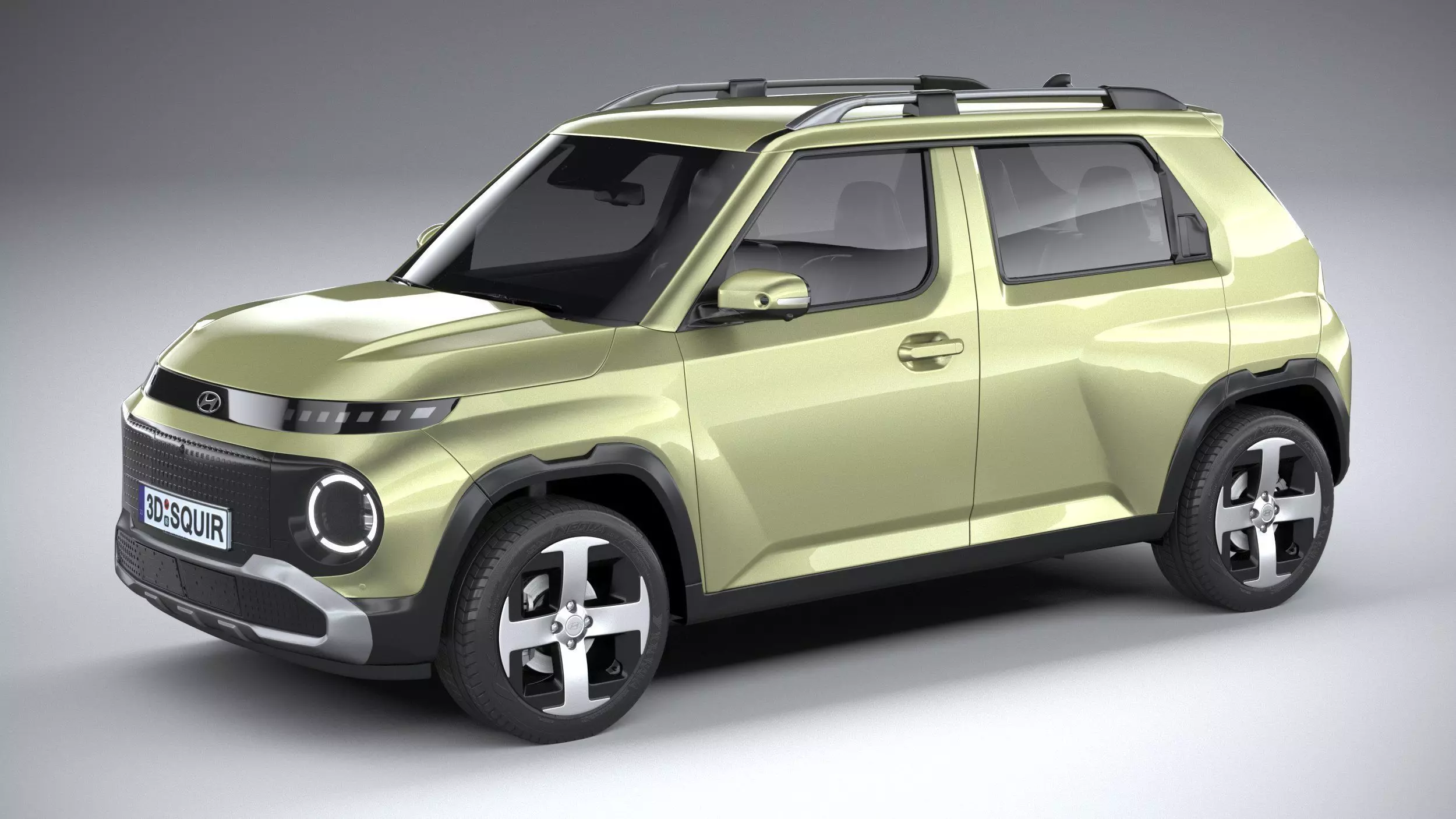 Hyundai Inster 2025 3D model