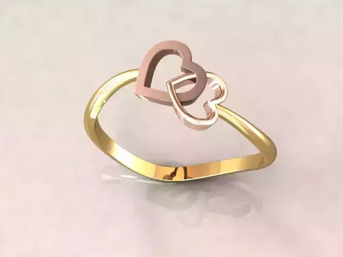 Heart ring 9