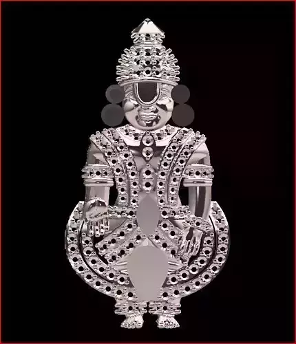 BALAJI VENKATAESWARA LOCKETS 3D print model
